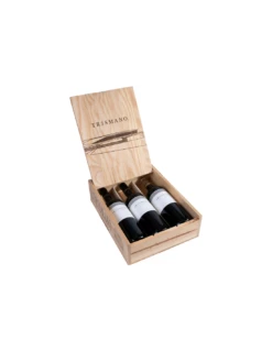 Estuche Tresmano Colección De Añadas 3 Botellas