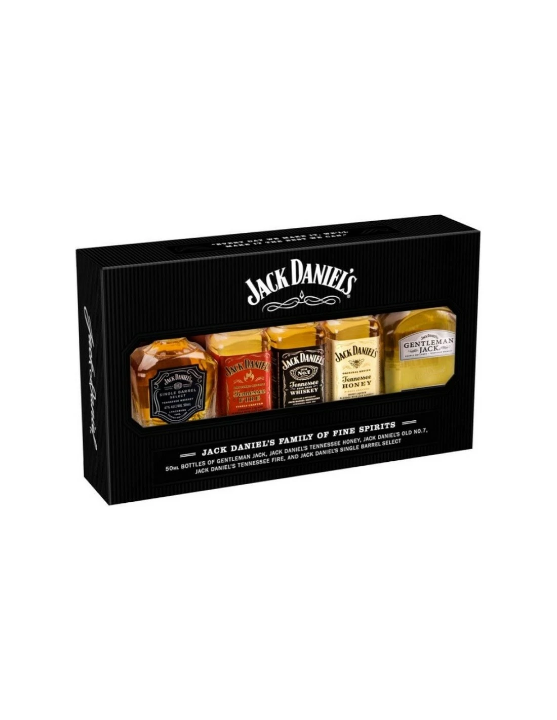 Jack Daniel´s Estuche Miniaturas Family 5 Uds 1 Jack Daniel´s Estuche Miniaturas Family 5 Uds
