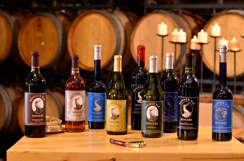 Licorería Tienda -Licorería Tienda 15 Banner Elk Winery Bottles